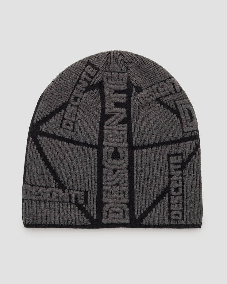 Bonnet d'hiver pour hommes Descente Knit Cap gris