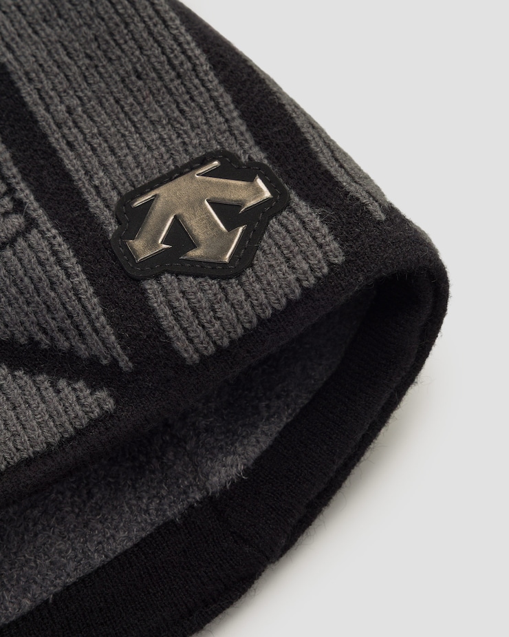 Bonnet d'hiver pour hommes Descente Knit Cap gris