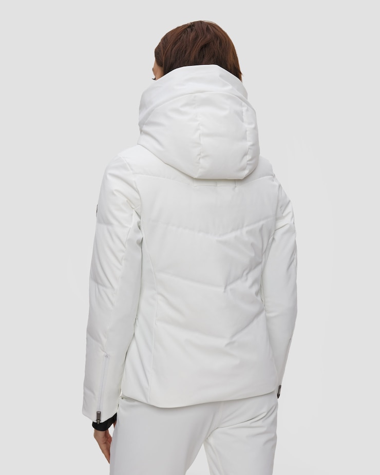 Kurtka narciarska damska Descente Down Jacket biała