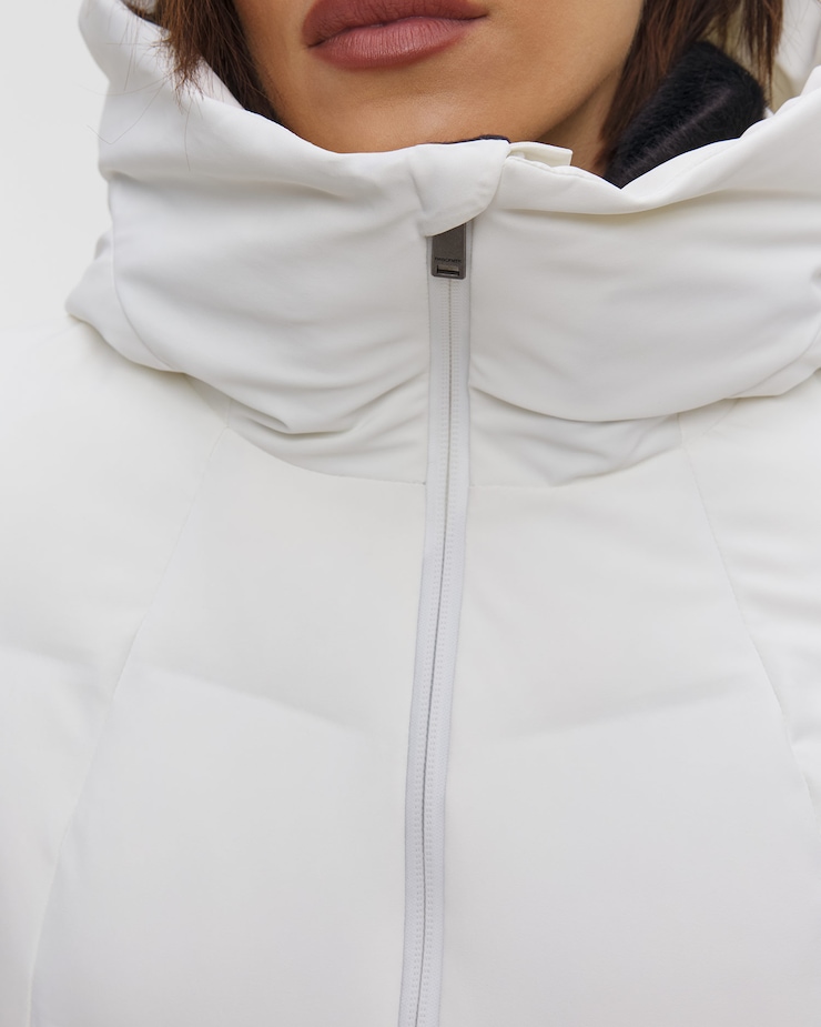Kurtka narciarska damska Descente Down Jacket biała