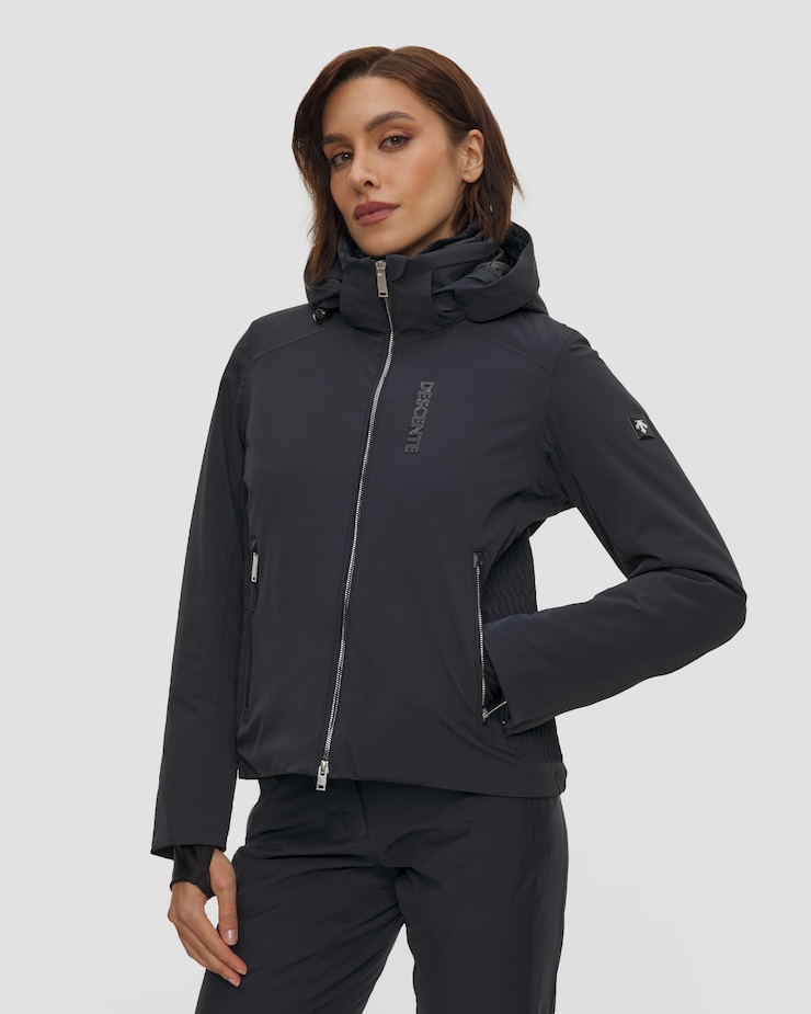 Kurtka narciarska damska Descente Insulated Jacket czarna