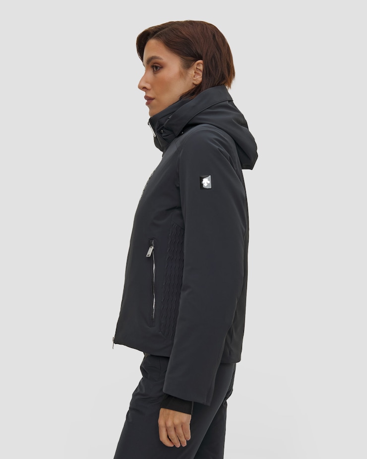 Kurtka narciarska damska Descente Insulated Jacket czarna