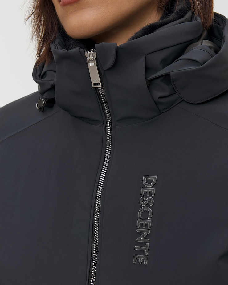 Kurtka narciarska damska Descente Insulated Jacket czarna