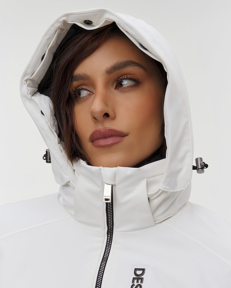 Kurtka narciarska damska Descente Insulated Jacket biała
