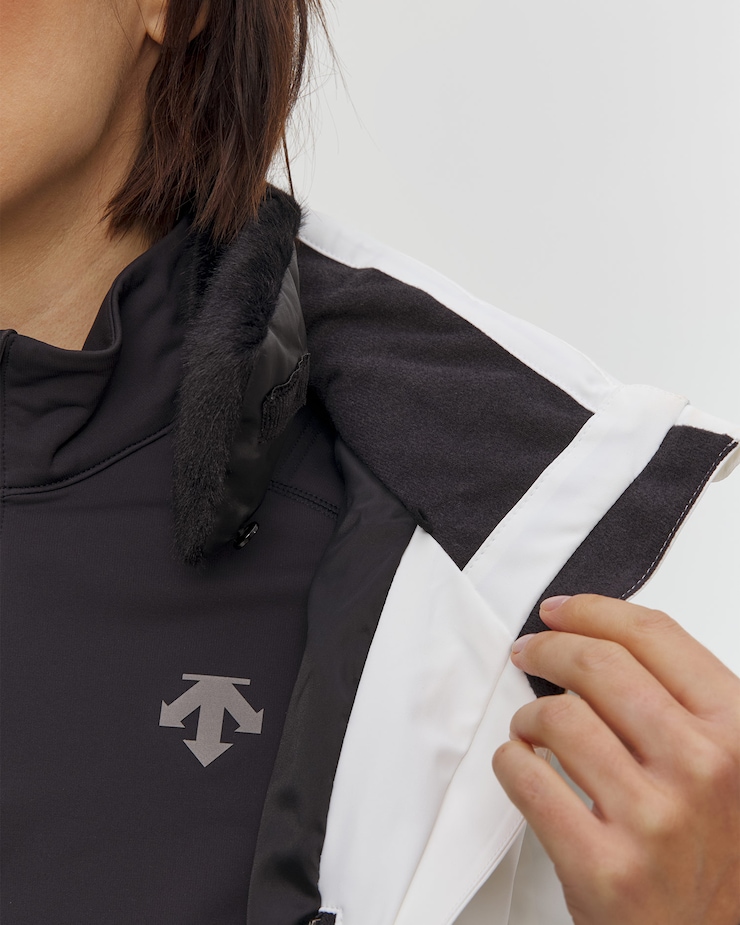 Dámska lyžiarska bunda Descente Insulated Jacket biela