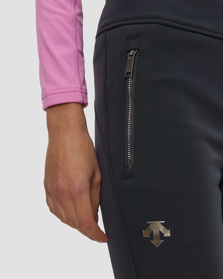 Spodnie narciarskie softshellowe damskie Descente Bonded Pants czarne