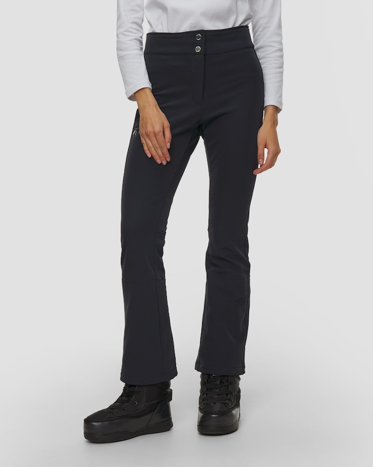 Spodnie narciarskie softshellowe damskie Descente Bonded Pants czarne