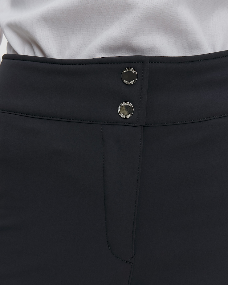 Spodnie narciarskie softshellowe damskie Descente Bonded Pants czarne