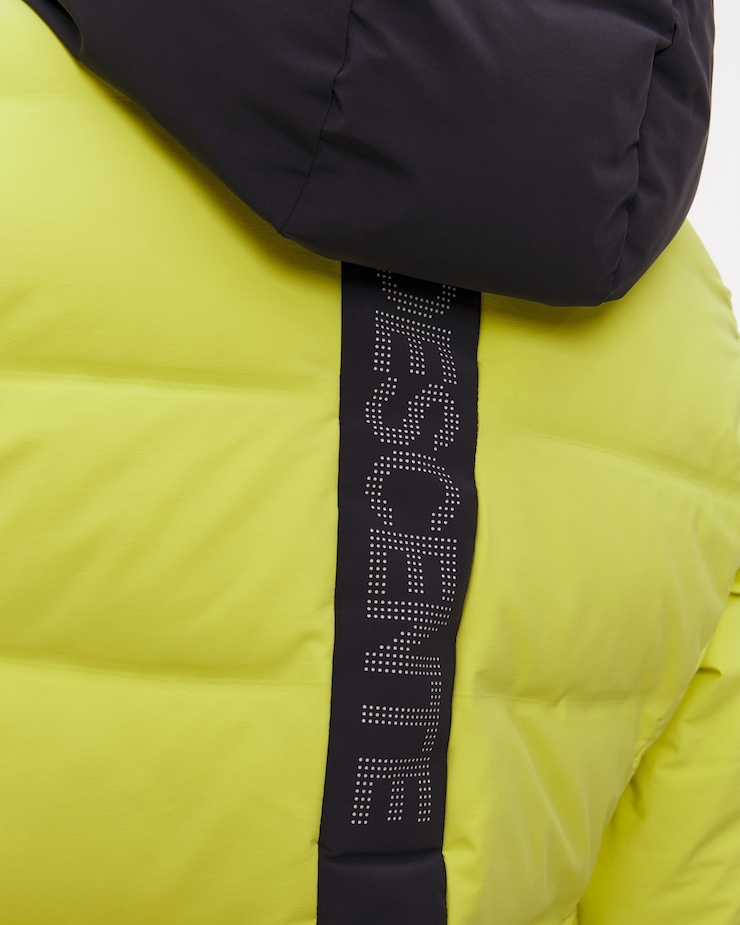 Veste de ski pour femmes Descente Down Jacket jaune