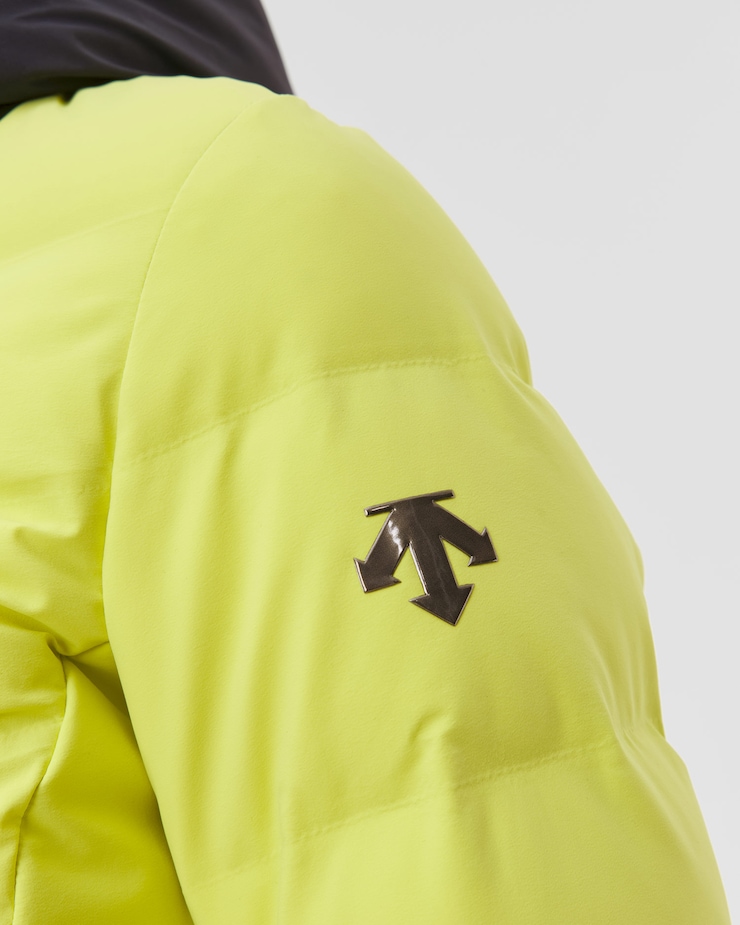 Veste de ski pour femmes Descente Down Jacket jaune