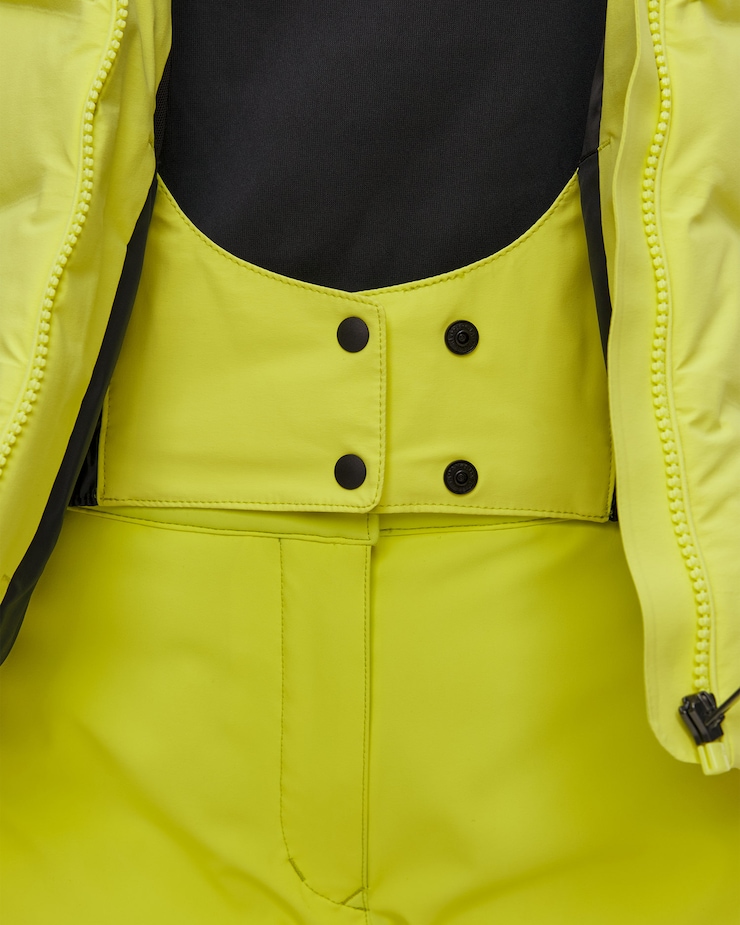 Veste de ski pour femmes Descente Down Jacket jaune