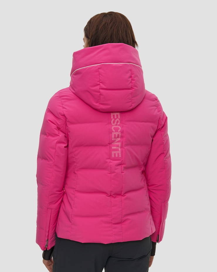 Kurtka narciarska damska Descente Down Jacket różowa