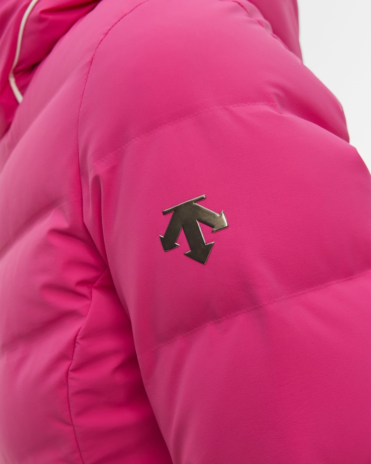 Kurtka narciarska damska Descente Down Jacket różowa