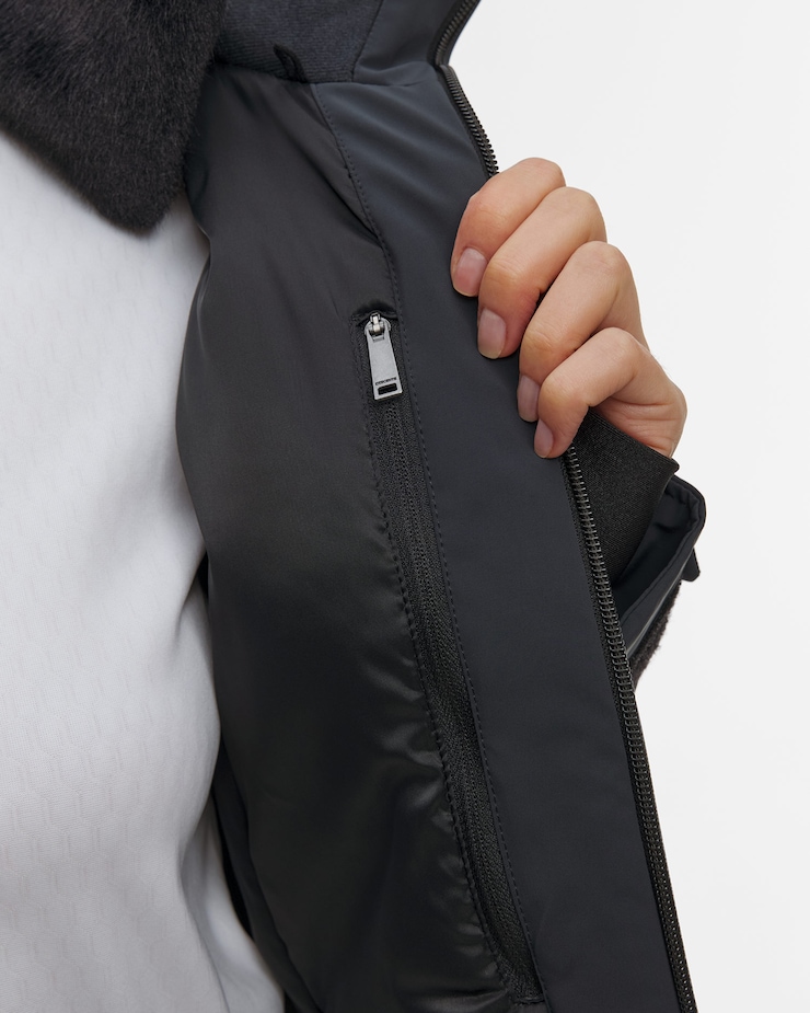 Veste de ski pour femmes Descente Insulated Jacket noire