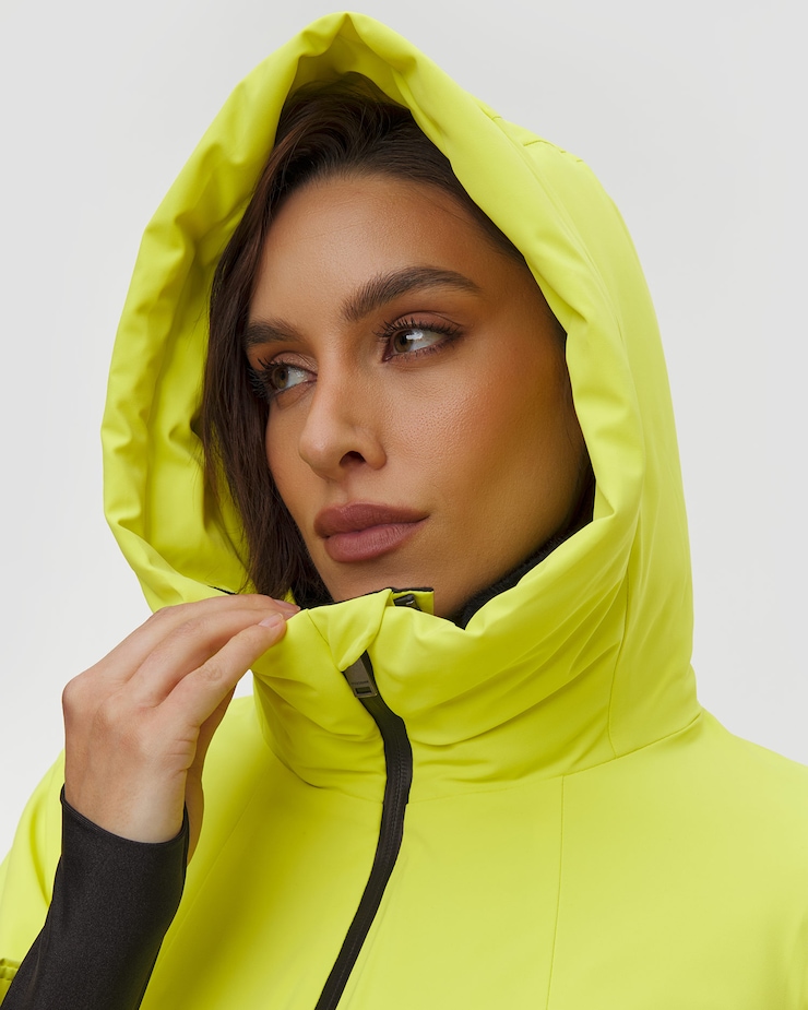 Veste de ski pour femmes Descente Insulated Jacket jaune