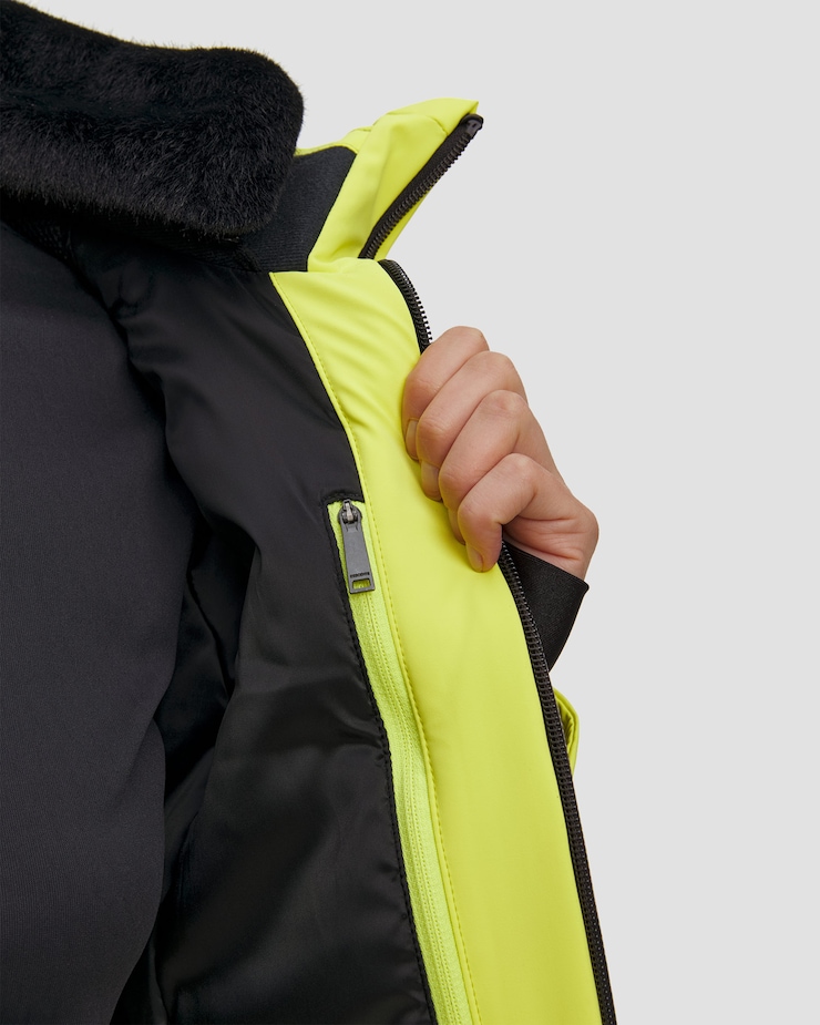 Veste de ski pour femmes Descente Insulated Jacket jaune