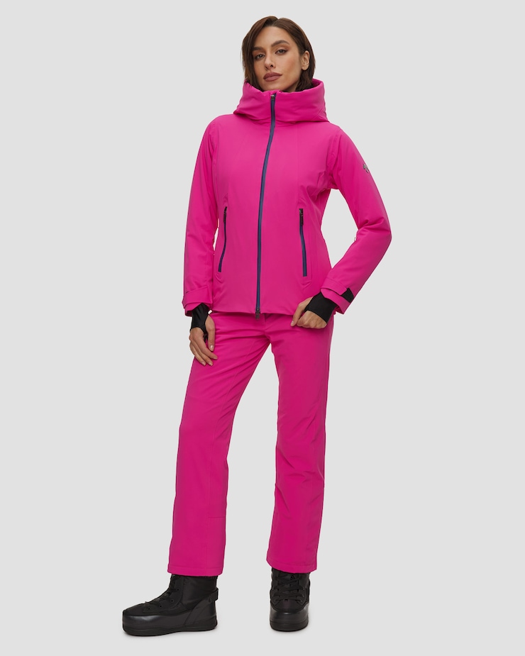 Kurtka narciarska damska Descente Insulated Jacket różowa