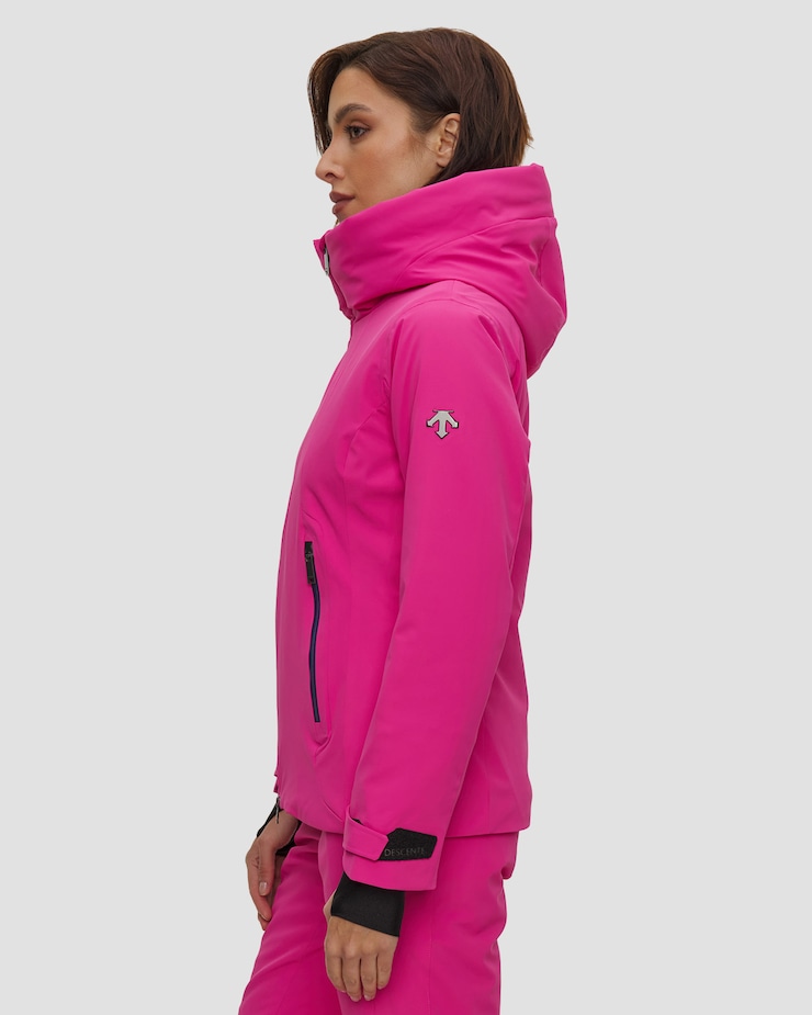 Kurtka narciarska damska Descente Insulated Jacket różowa