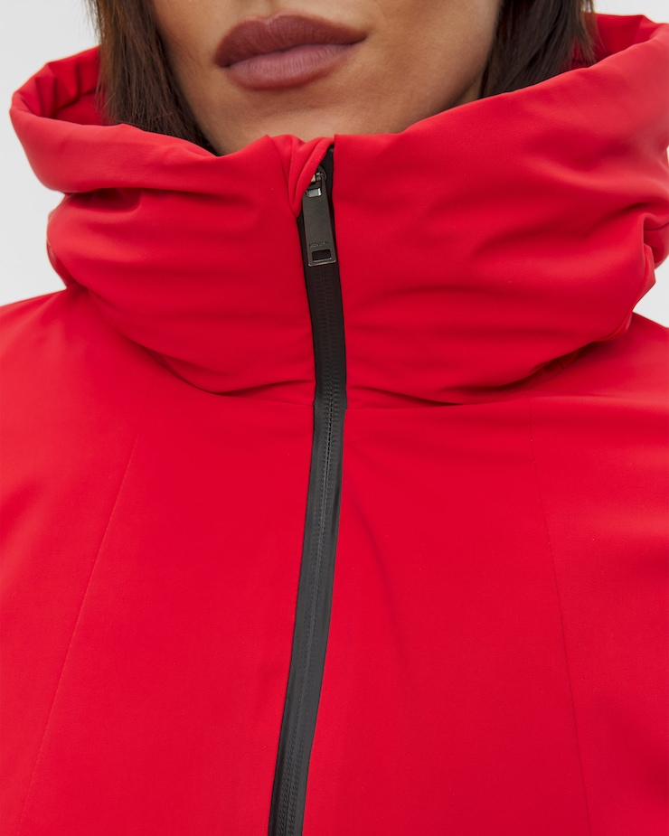 Veste de ski pour femmes Descente Insulated Jacket rouge