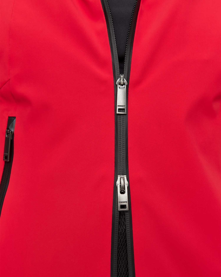 Veste de ski pour femmes Descente Insulated Jacket rouge