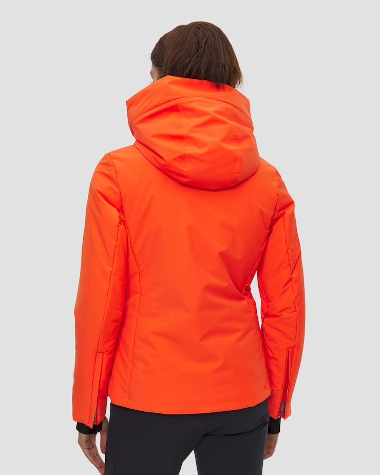 Kurtka narciarska damska Descente Insulated Jacket pomarańczowa