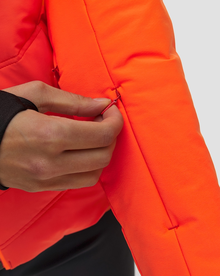 Kurtka narciarska damska Descente Insulated Jacket pomarańczowa