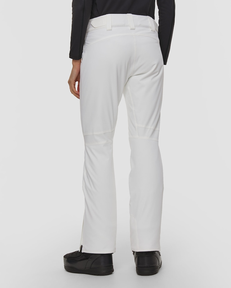 Dámske lyžiarske nohavice Descente Insulated Pants biele