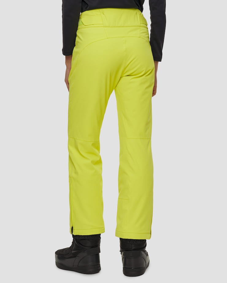 Dámske lyžiarske nohavice Descente Insulated Pant žlté