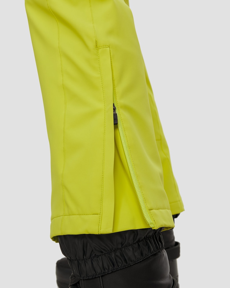 Dámske lyžiarske nohavice Descente Insulated Pant žlté