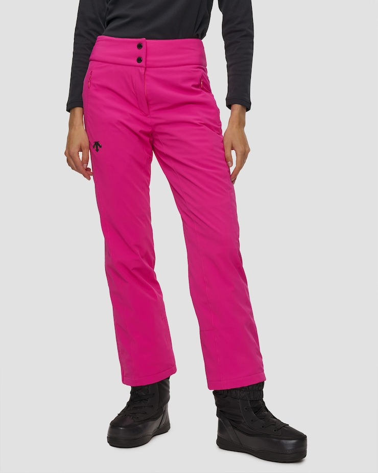 Dámske lyžiarske nohavice Descente Insulated Pant ružové, Farba-Vzor: Różowy