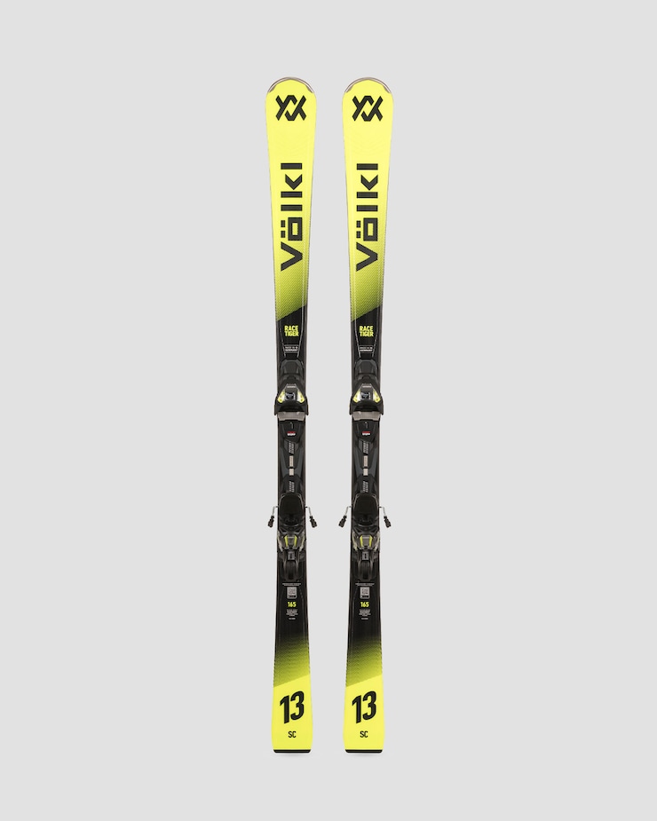 Sci Volkl Racetiger SC Yellow con attacchi vMotion 10 GW 6562u1.va
