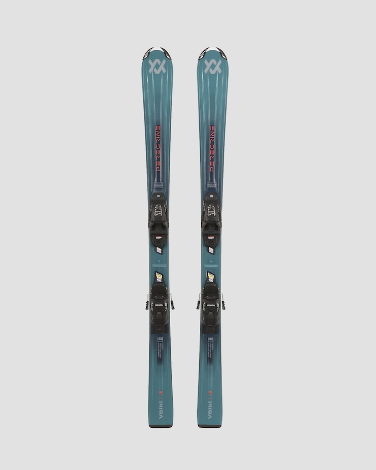 Volkl Peregrine Jr skis with Marker 4.5 vMotion Jr 6162t1.va bindings 