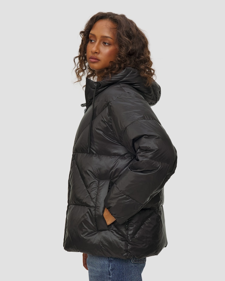 Deha Damen-Daunenjacke in Schwarz