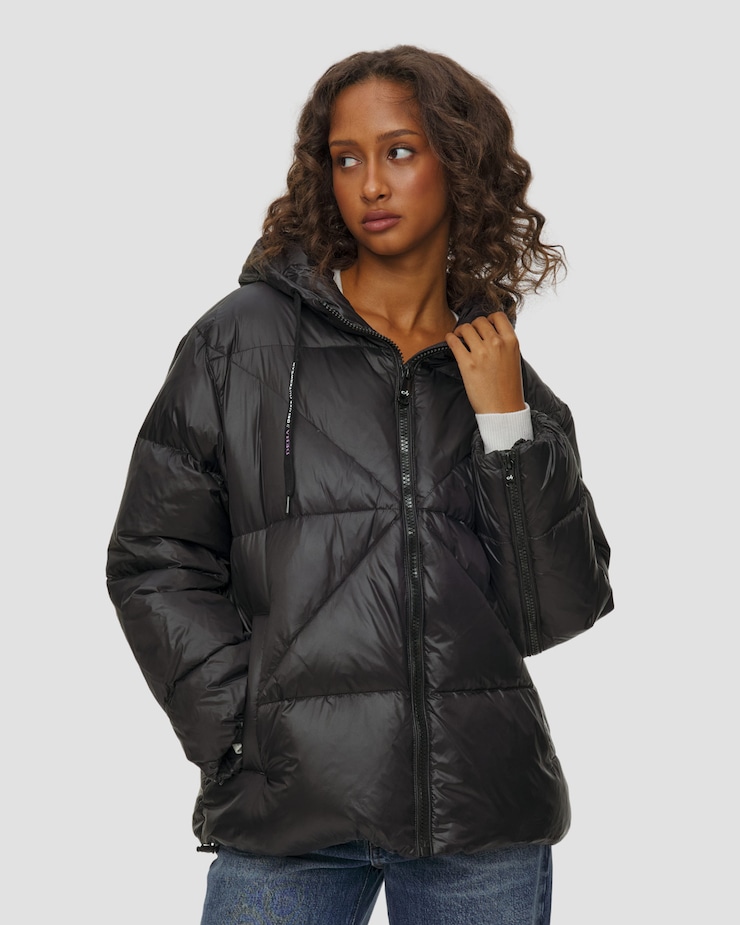 Deha Damen-Daunenjacke in Schwarz