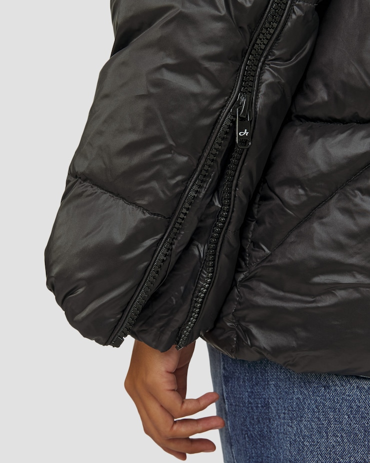 Deha Damen-Daunenjacke in Schwarz