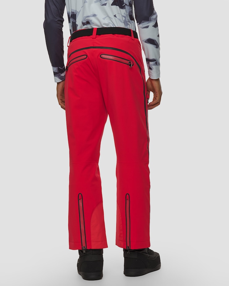 Men's white ski trousers BOGNER Tim-T