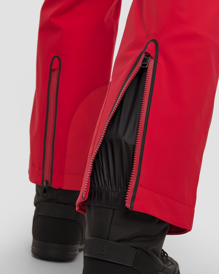 Men's white ski trousers BOGNER Tim-T