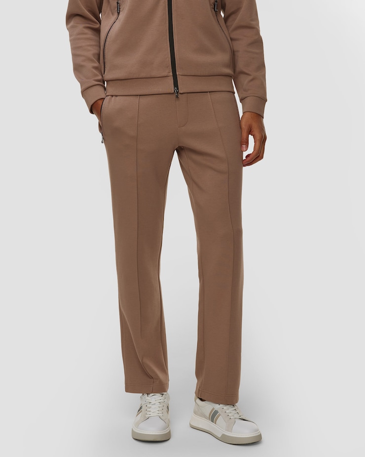 Pantalon avec modal marron pour hommes BOGNER Reed