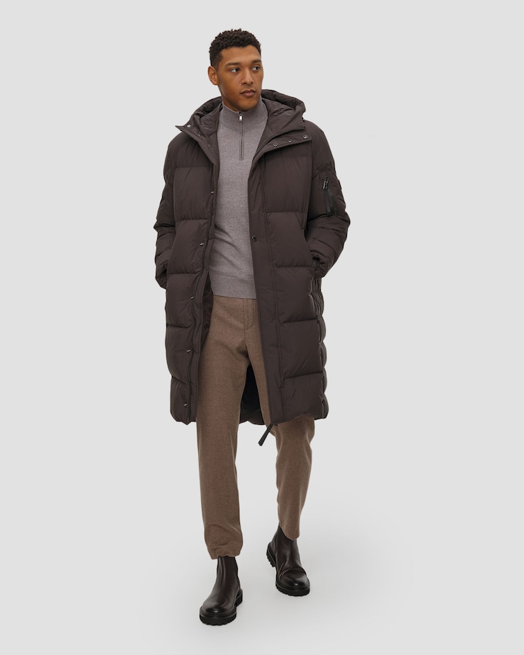 Palton pentru bărbați BOGNER Erico-D3, Culoare/Model: Brązowy