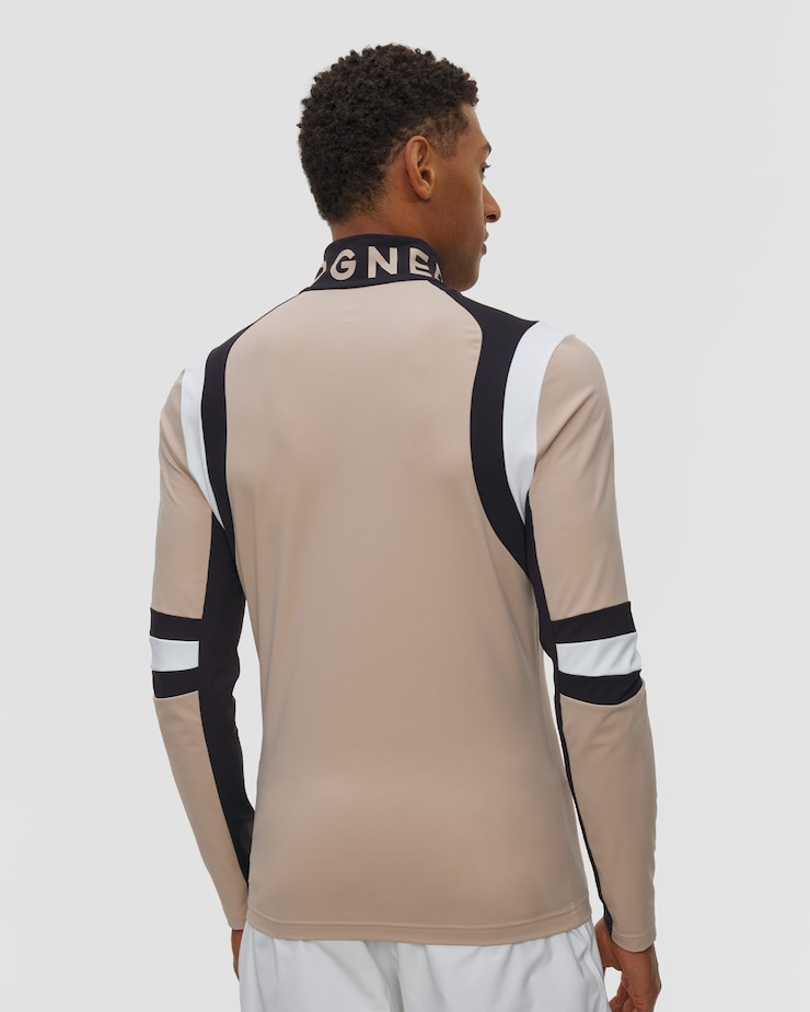  Col roulé de ski beige pour hommes Clark