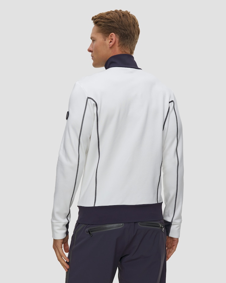 BOGNER Hayo Technische Herren-Sweatjacke mit Reißverschluss
