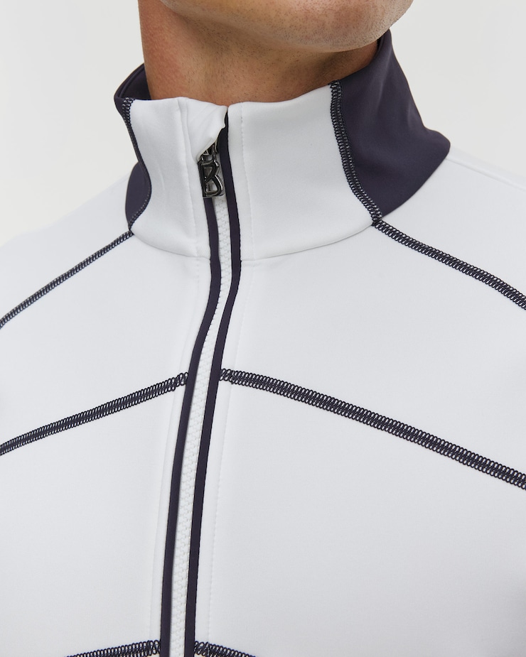 BOGNER Hayo Technische Herren-Sweatjacke mit Reißverschluss