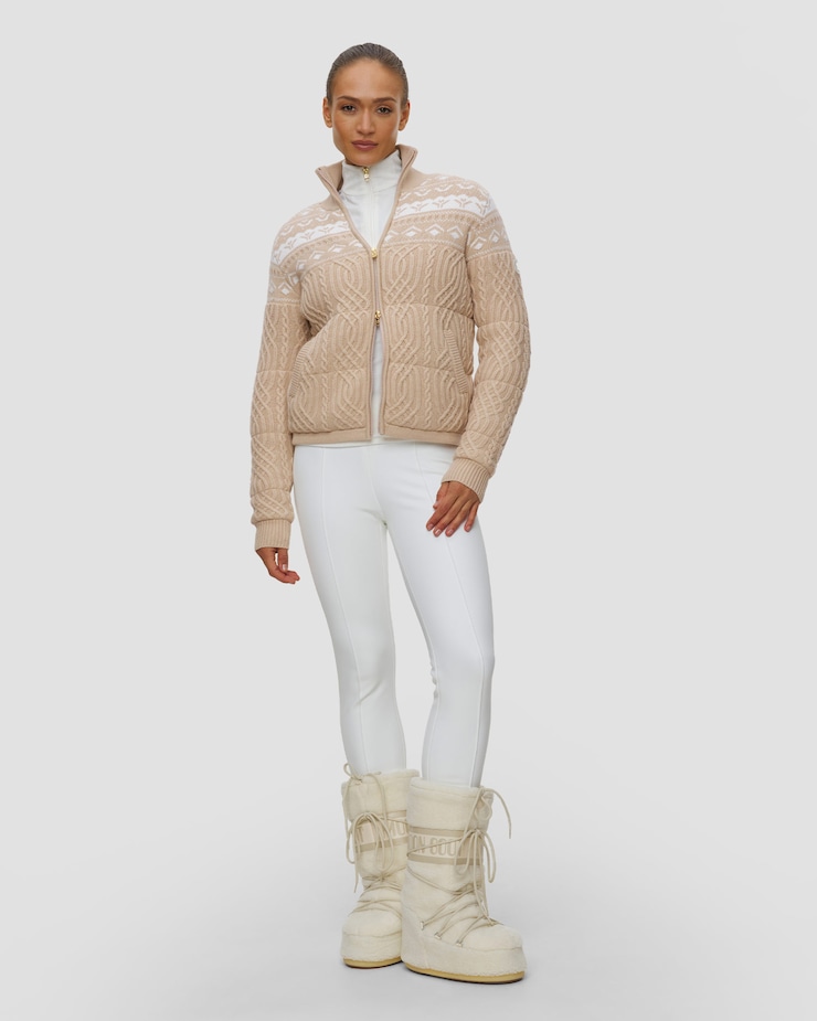 Maglione con cerniera in lana da donna BOGNER Carolyn