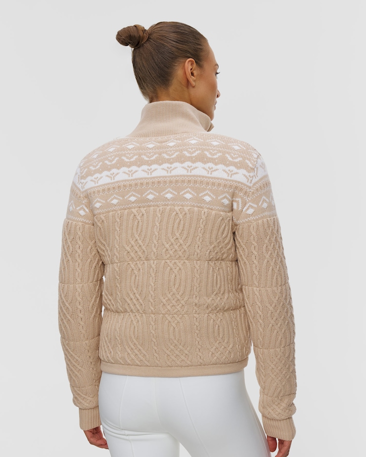 Maglione con cerniera in lana da donna BOGNER Carolyn