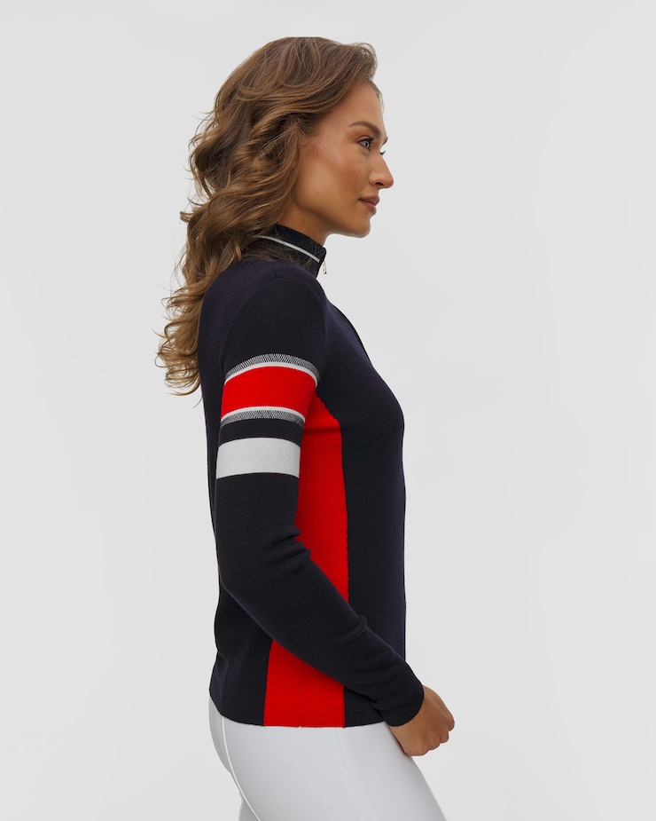 BOGNER Lari Damen-Rollkragenpullover aus Wolle