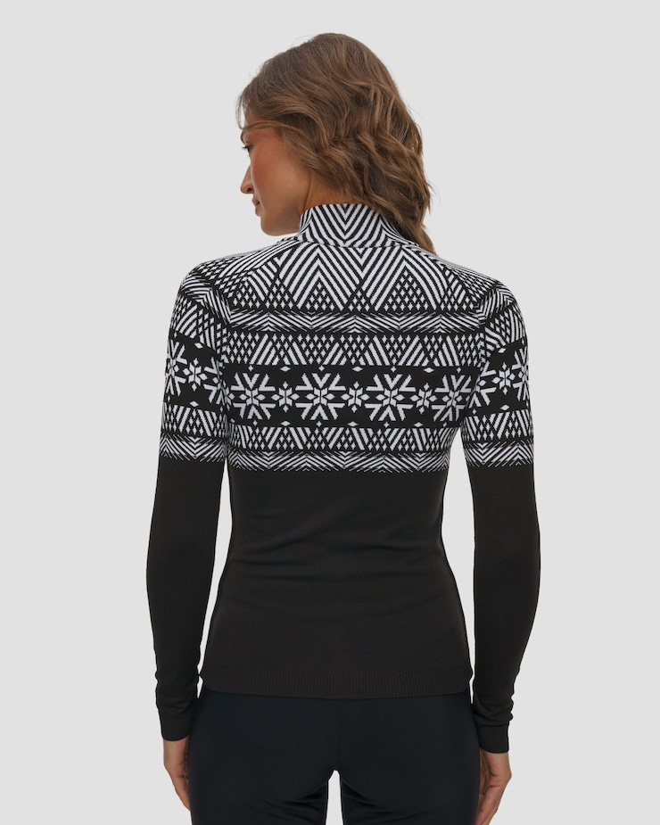 Sweat-shirt zippé pour femmes Newland Crans-Montana