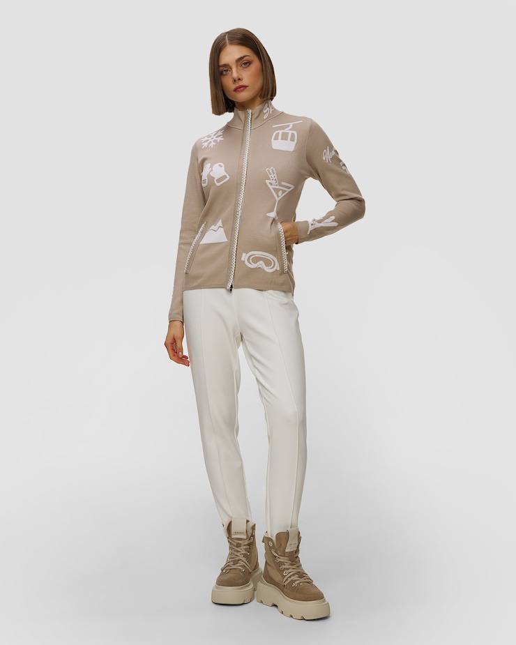 Sweat-shirt zippé pour femmes Newland Vertige