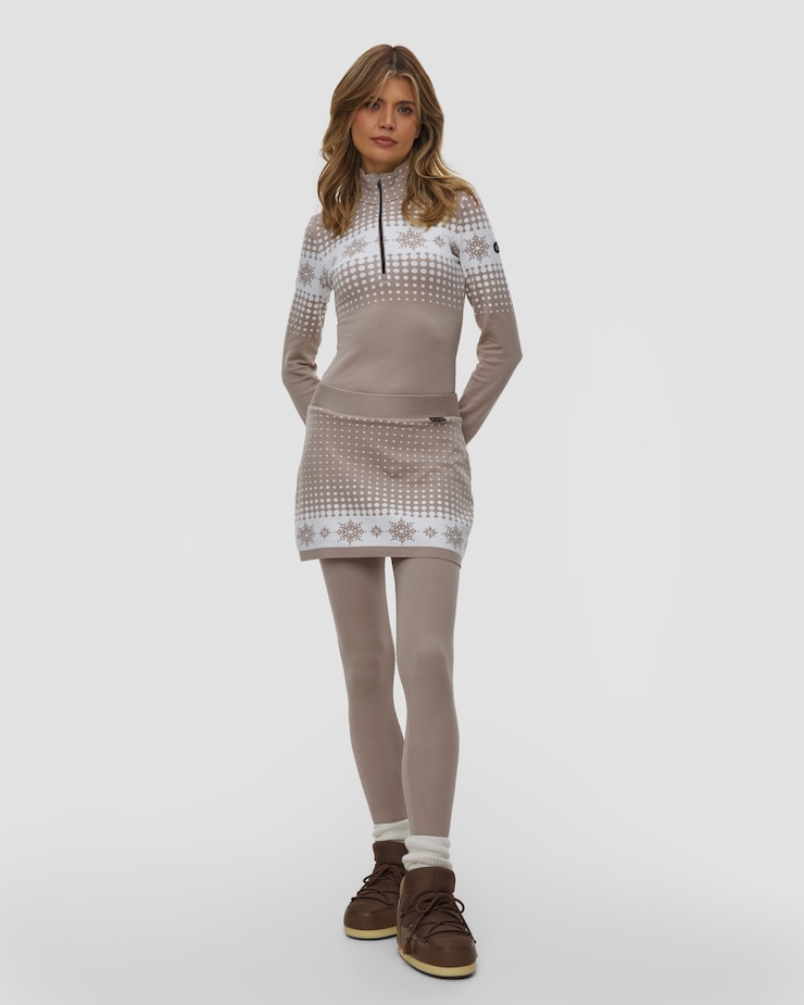Leggings termoattivi con gonna da donna Newland Aneira