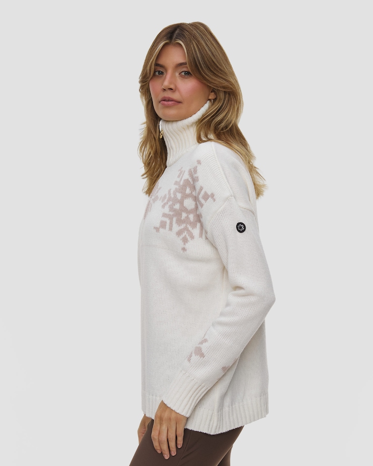 Wełniany sweter damski Newland Blanche
