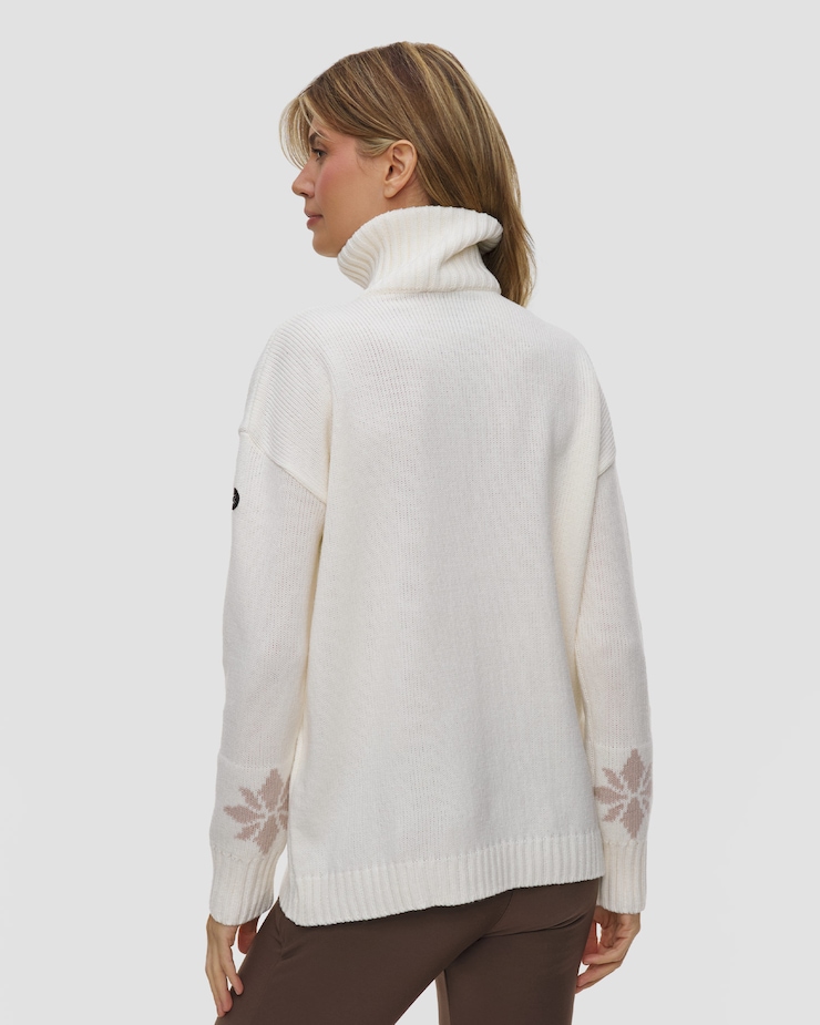 Wełniany sweter damski Newland Blanche